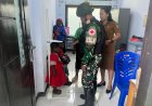 Bekerjasama dengan Puskesmas, Satgas Yonif 511/DY Gelar Posyandu di Distrik Pirime