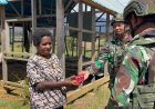 Satgas Yonif 742/SWY Gelar Pengobatan Gratis dan Patroli Humanis di Kuyawage Lanny Jaya