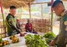 Satgas Yonif 511/DY Borong Hasil Bumi Warga Distrik Balingga