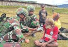 Patroli Humanis Satgas Yonif 742/SWY: Kesehatan Gratis untuk Warga Lanny Jaya