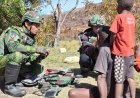 Yonif 742/SWY Patroli ke Andugume, Prajurit Bantu Warga yang Terdampak Cuaca
