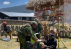 Bantuan Pangan Satgas Yonif 742/SWY Jangkau Anak dan Lansia Korban Bencana Wamitu